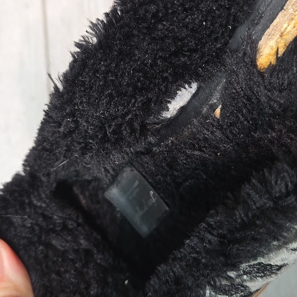 Free People Women Faux Fur Insulated lined Loafer Slip on shoes sz 37/6.5-7 - Picture 13 of 14